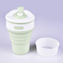 Load image into Gallery viewer, Collapsible Silicone Outdoor Tableware Portable Camping Cup Retractable Drinking Water Cup Travel Camping