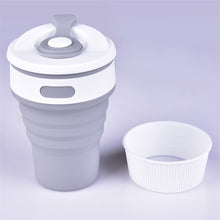 Load image into Gallery viewer, Collapsible Silicone Outdoor Tableware Portable Camping Cup Retractable Drinking Water Cup Travel Camping