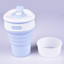 Load image into Gallery viewer, Collapsible Silicone Outdoor Tableware Portable Camping Cup Retractable Drinking Water Cup Travel Camping