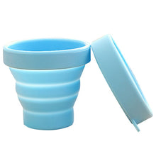 Load image into Gallery viewer, Outdoor tableware New Portable Silicone Retractable Folding Water Cup Travel Camping  Telescopic Collapsible Soft Drinking Cups