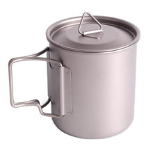 Load image into Gallery viewer, 1.1L Portable Outdoor Water Kettle Camping Hiking Travel Survival Coffee Pot Water Kettle Teapot Pot Gripper Camping Picnic Cook