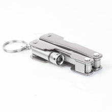 Load image into Gallery viewer, Outdoor Folding Multi Tool Plier With LED Flashligh Stainless Steel Pocket Survival Tool For Fishing Hiking Hunting Camping Gear